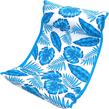 Jasonwell Water Hammock Pool Floats - Fabric Inflatable Pool Hammock Float Floaties 4 in 1 (Saddle Lounge Chair Drifter) Lake Beach Floating Loungers Swimming Pool Rafts Toys for Adults - Jasonwell